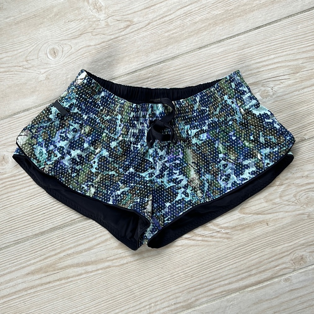 Lululemon reversible shorts, size 2